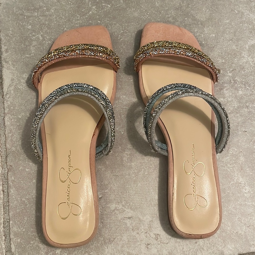 Jessica Simpson slides